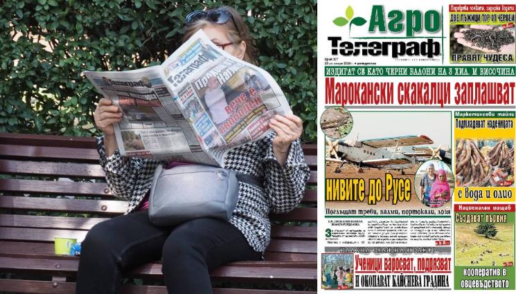 ТЕЛЕГРАФ - Не пропускайте новия брой на приложението на вестник 