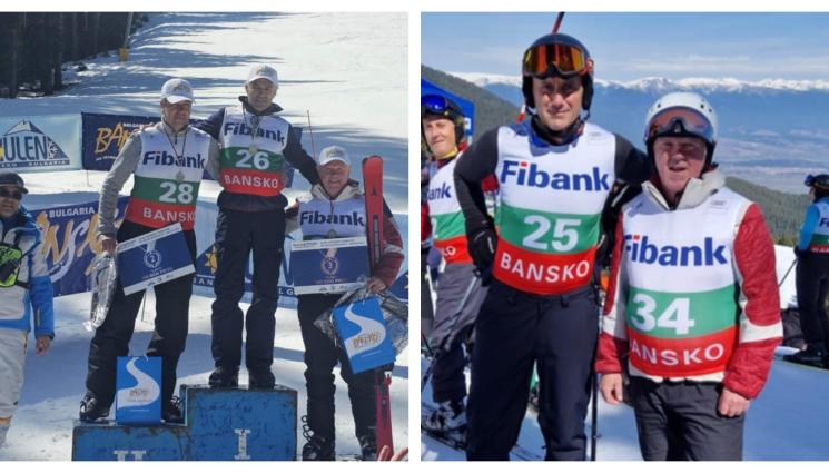 Пламен Вълков Иво Цукев - Вестник „Телеграф“ пак с медал от шампионата по ски 