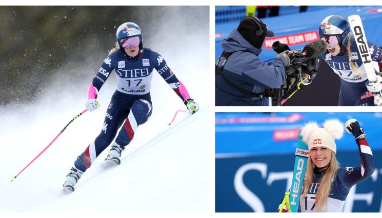 Линдзи Вон втора за СК в Сън Вали - Американски прелести: Великата кака Линдзи го направи на домашния сняг!