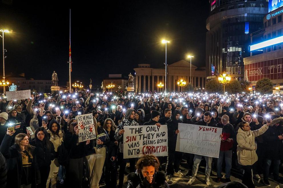 Многохиляден протест с искане за справедливост за жертвите от Кочани