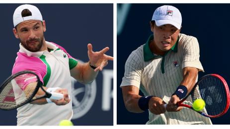 Григор Димитров Брендън Накашима