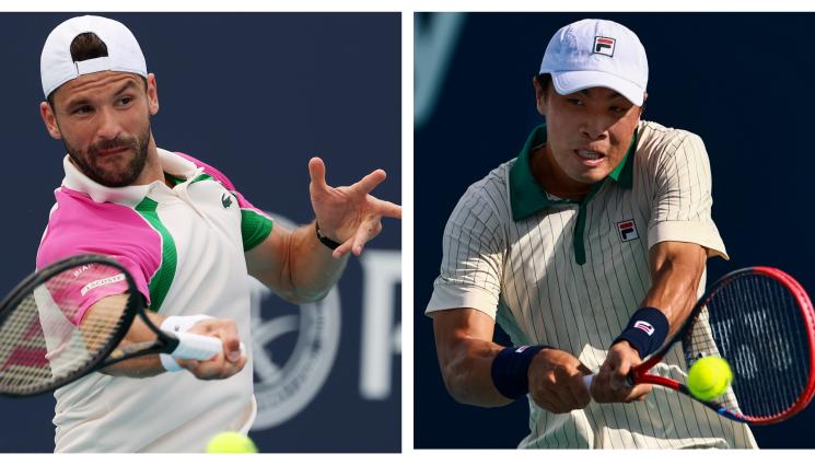 Григор Димитров Брендън Накашима - Гришо дръпна очите на японски янки