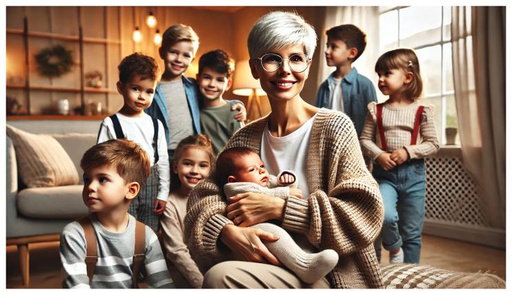 баба много деца стара майка - ИЗУМИТЕЛНО! Германка роди десето дете на 66