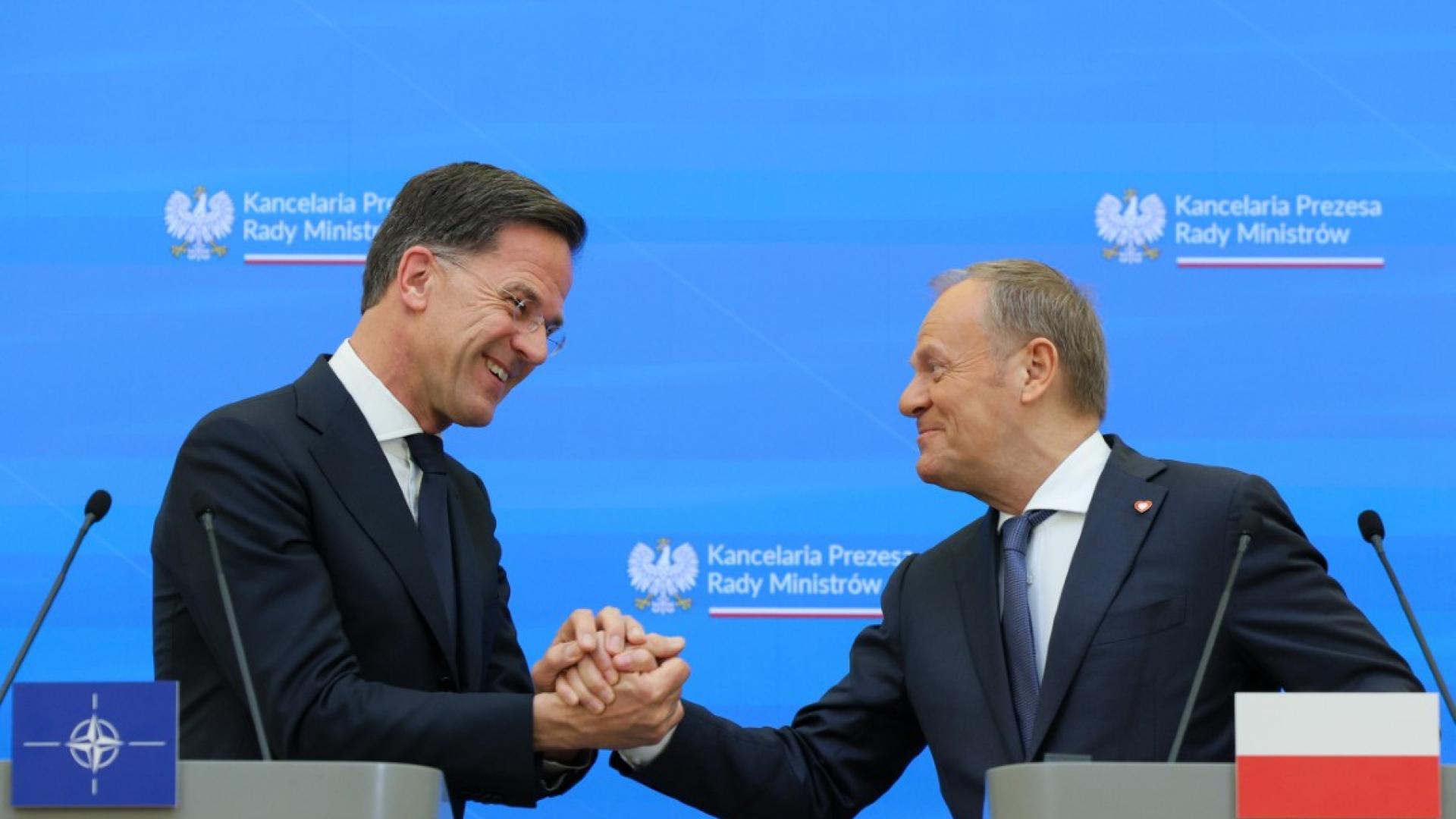 Генералният секретар на НАТО Марк Рюте предупреди от Варшава че