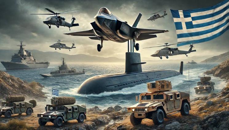 гърция армия - ВЪОРЪЖЕНИ ДО ЗЪБИ: Гърция купува F-35, подводници, хеликоптери, бойни машини!