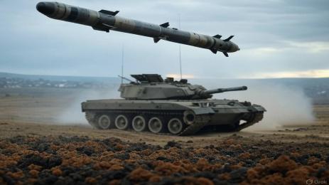 танк и ракета
