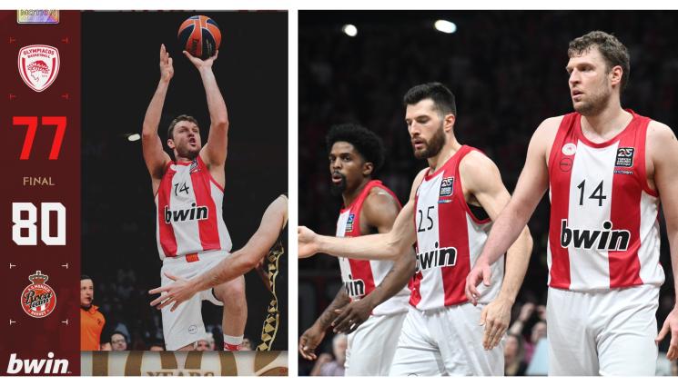 Везенков Евролига Олимпиакос Монако - Везенков отново №1 за Олимпиакос при трета поредна загуба в Евролигата