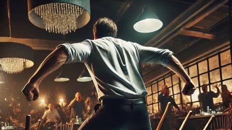 бесен мъж заведение