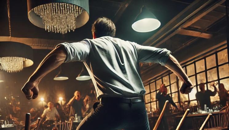 бесен мъж заведение - ЗАРАДИ ВИСОКА СМЕТКА: Клент потроши заведение!