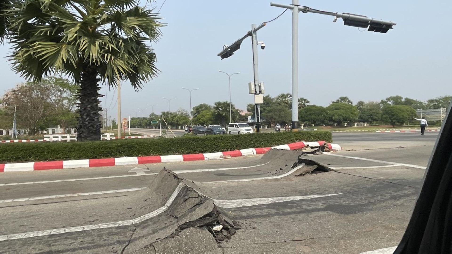 Мощен трус с магнитуд 6 9 по скалата на Рихтер удари Мианмар съобщи Германският