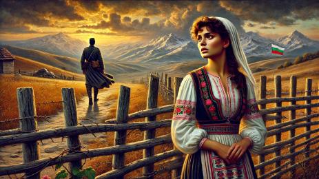 мома момиче носия революционер