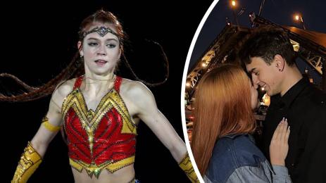 Александра Трусова Макар Игнатов