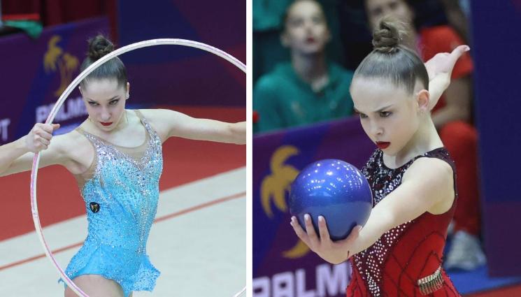 художествена гимнастика - Наши грации окупираха първите две места за Купа 
