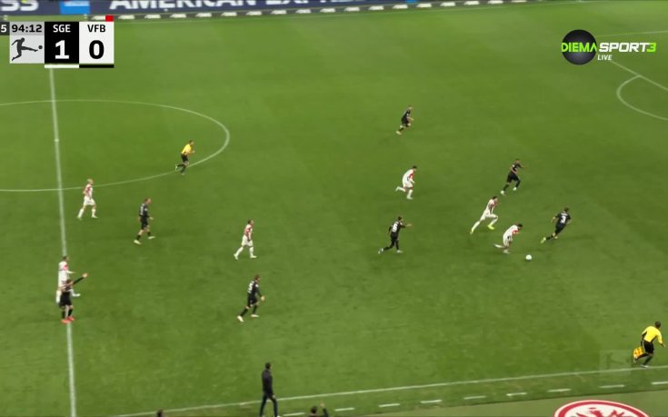 Айнтрахт Франкфурт - Щутгарт 1:0 /репортаж/