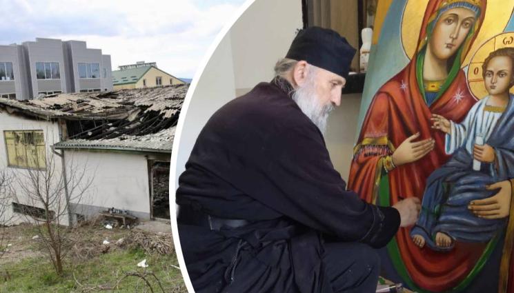 отец Павел кочани - Наш монах рисува Богородица за Кочани