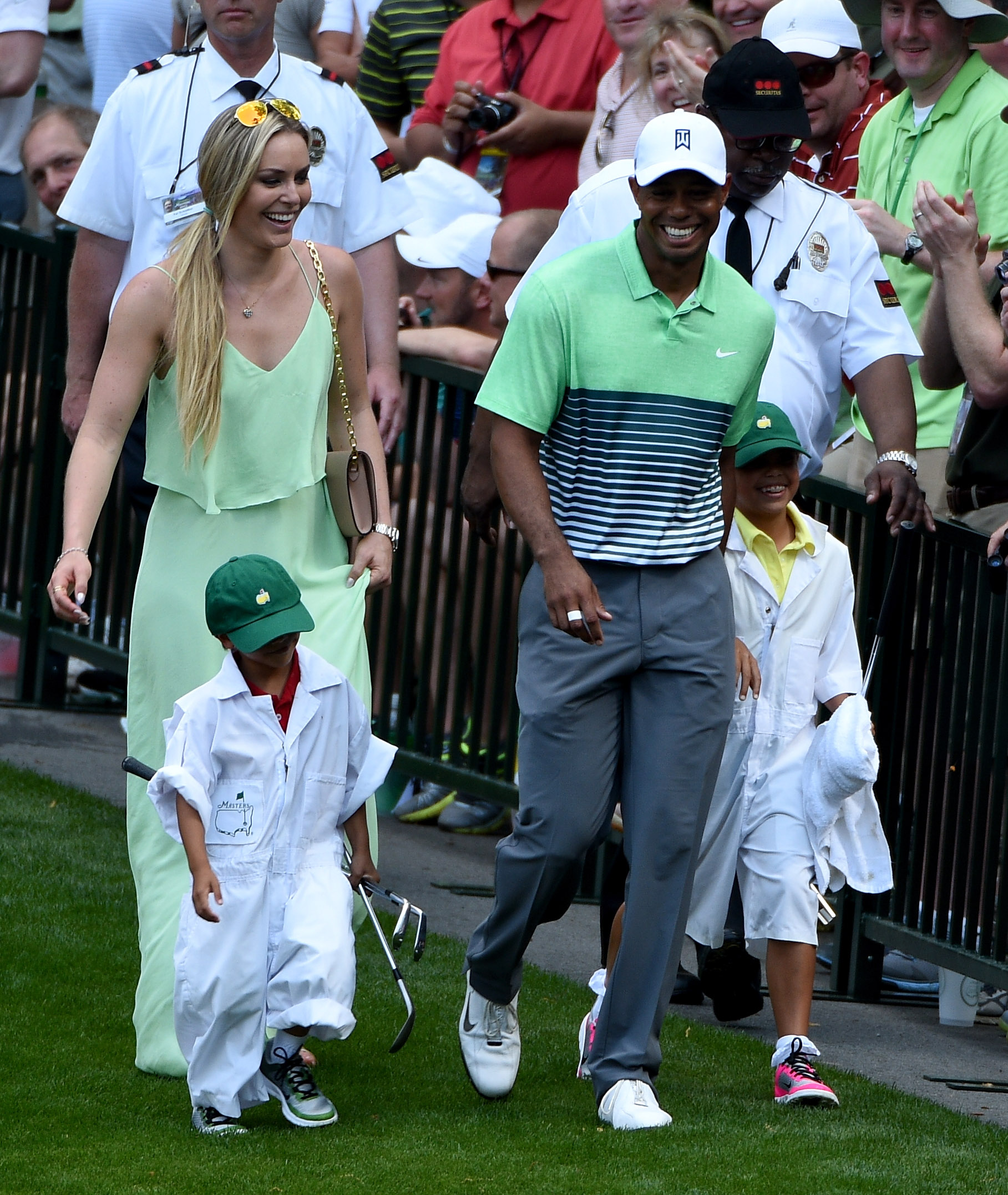 Тайгър Уудс Линдзи Вон