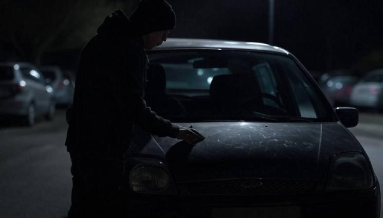 автокрадец - Автоджамбаз открадна Ford Fiesta, кара я само три часа