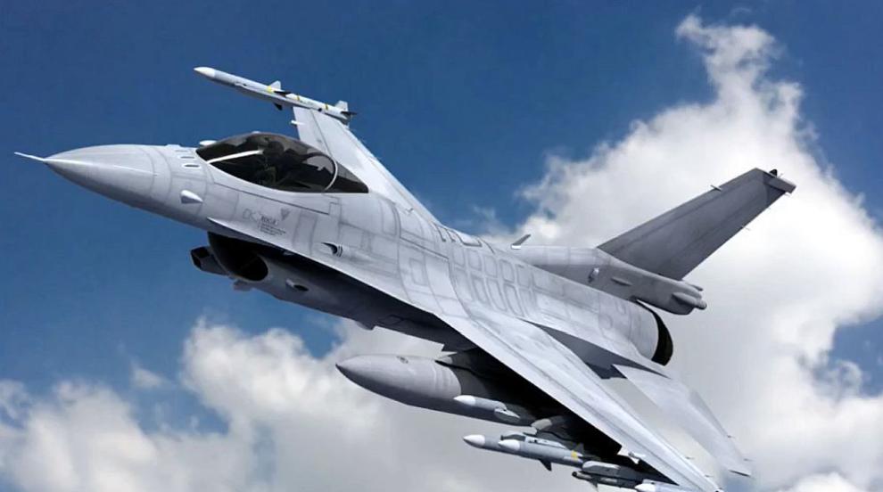 Изтребител F-16 се разби край американска авиобаза в Германия