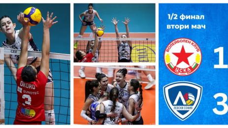 Левски ЦСКА плейофи волейбол жени
