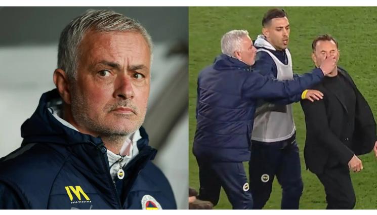 Жозе Моуриньо Окан Бурук - РАЗМИНА МУ СЕ: Пожалиха Специалния за ощипания нос!