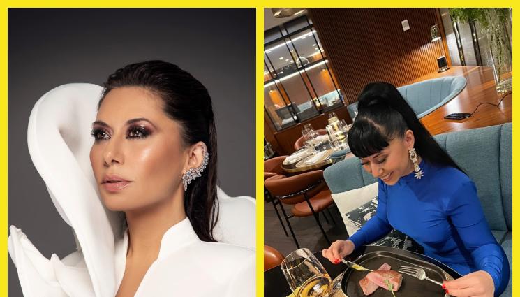 Теди Кацарова - Певицата Теди Кацарова пред