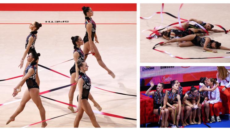 Художесвена гимнастика Световна купа София - Имаме още 5 златни момичета от домашната Световна купа