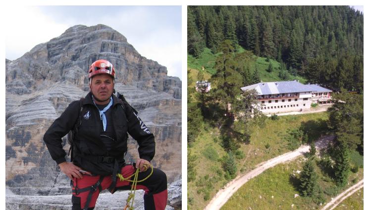 Радко Божинов - Радко Божинов от хижа „Яворов“ пред 