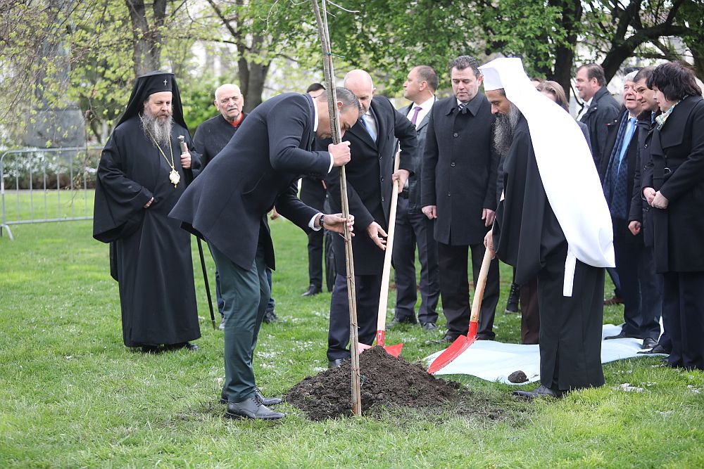 Патриарх Даниил и президентът Румен Радев