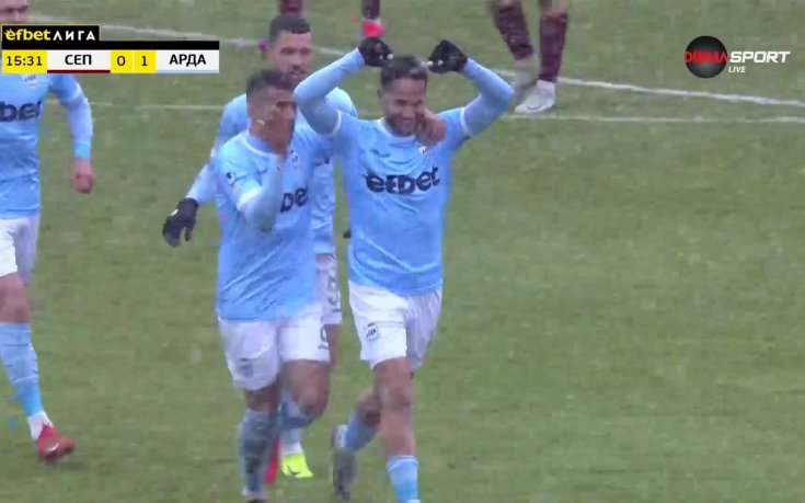 Боби Цонев откри резултата в снежната виелица в Надежда