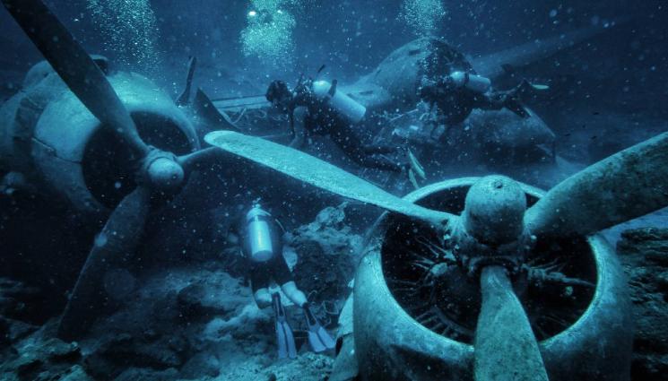 д - В Гърция откриха свален от нацистите бомбардировач от Втората световна война (СНИМКА)