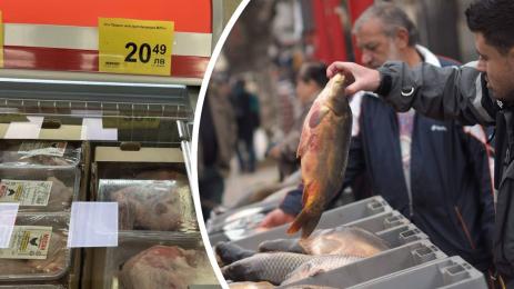 храна риба агнешко