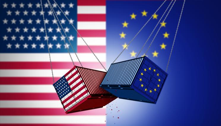 САЩ ЕС - РЕЦИПРОЧНИ ДЕЙСТВИЯ: ЕС отложи с 90 дни контрамитата за САЩ