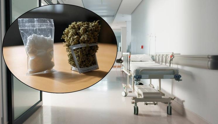 д - Млад мъж бере душа, погълнал два плика с наркотици при полицейска проверка!