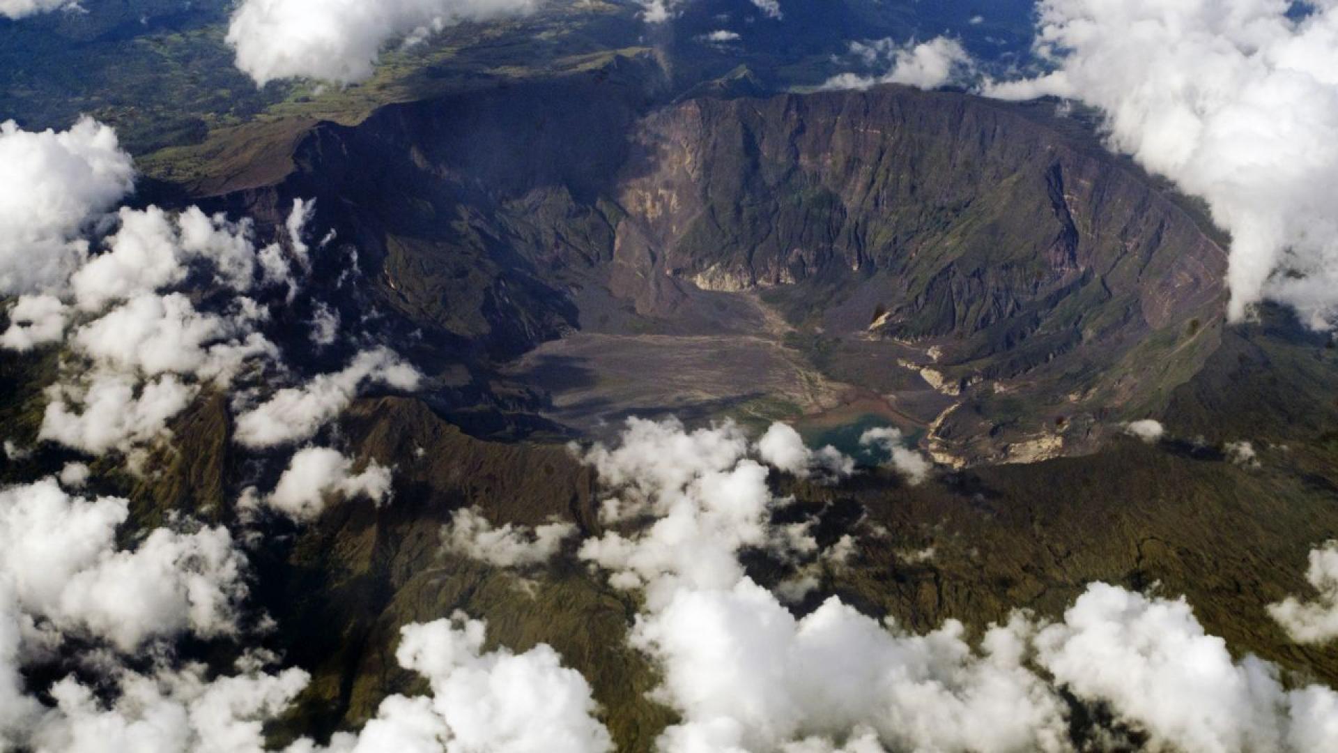 Вулканът Тамбора е претърпял няколко века на латентност преди 1815