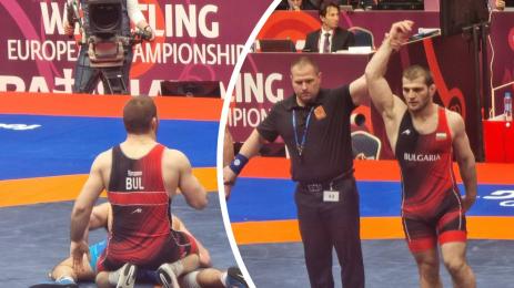 Магомед Рамазанов европейско по борба