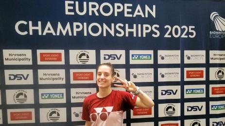 Стефани Стоева европейско по бадминтон