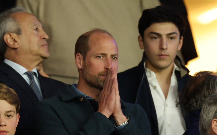 Принц Уилям не донесе късмет на Астън Вила в Париж