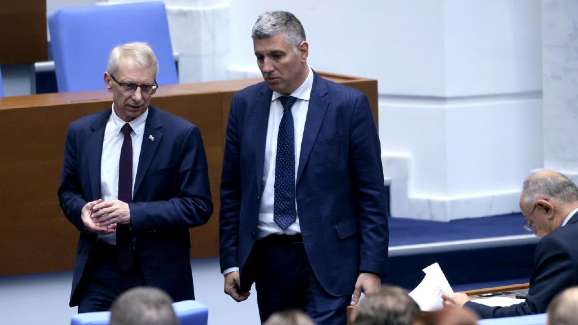 Парламентарната група Продължаваме промяната Демократична България не подкрепя вота