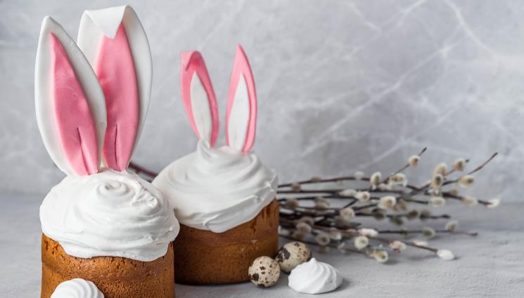 уши козунак сладкиш мъфин - ПРАКТИЧНИ СЪВЕТИ: Слагаме уши на козунака за Великден