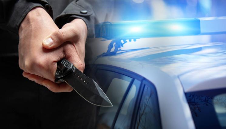 нож полиция - БЕСНИ СТРАШНИ ПЕНСИИ: Задържаха 77-годишен за атака с нож