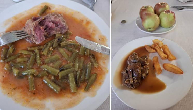 хранапенсиониери - В ДЪРЖАВЕН БАЛНЕОХОТЕЛ: Хранят пенсионери с шест картофчета и сурово месо!