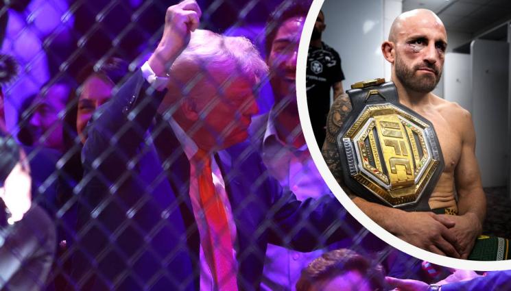 ММА - Доналд Тръмп и Илон Мъск гледаха исторически бой в Маями