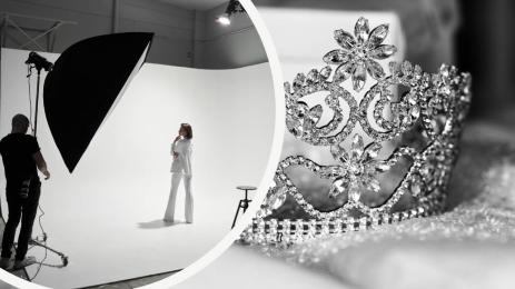 корона красота модел