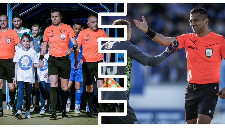 Левски съдия Георги Давидов - ЦСКА скочи на Давидов!