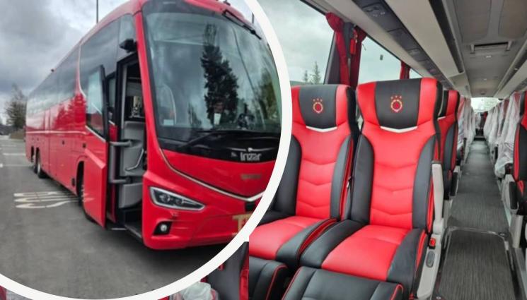 ЦСКА автобус - НОВИЯТ АВТОБУС НА ЦСКА Е ТУК! (СНИМКИ)