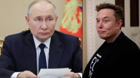 Владимир Путин Илон Мъск