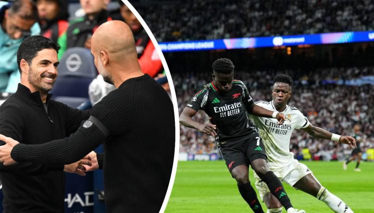 Микел Артета Хосеп Гуардиола Арсенал - Гуардиола помогнал на Арсенал в реванша срещу Реал