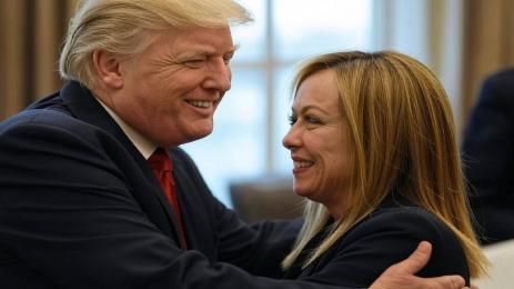 Тръмп Мелони