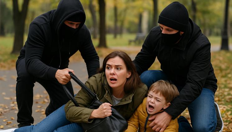 кражба - В ПАРКА ПОСРЕД БЯЛ ДЕН: Крадци повалили майка с дете!