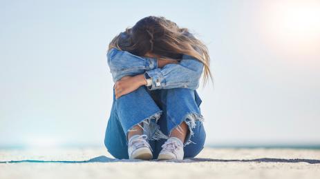 тъжна тъжно жена момиче